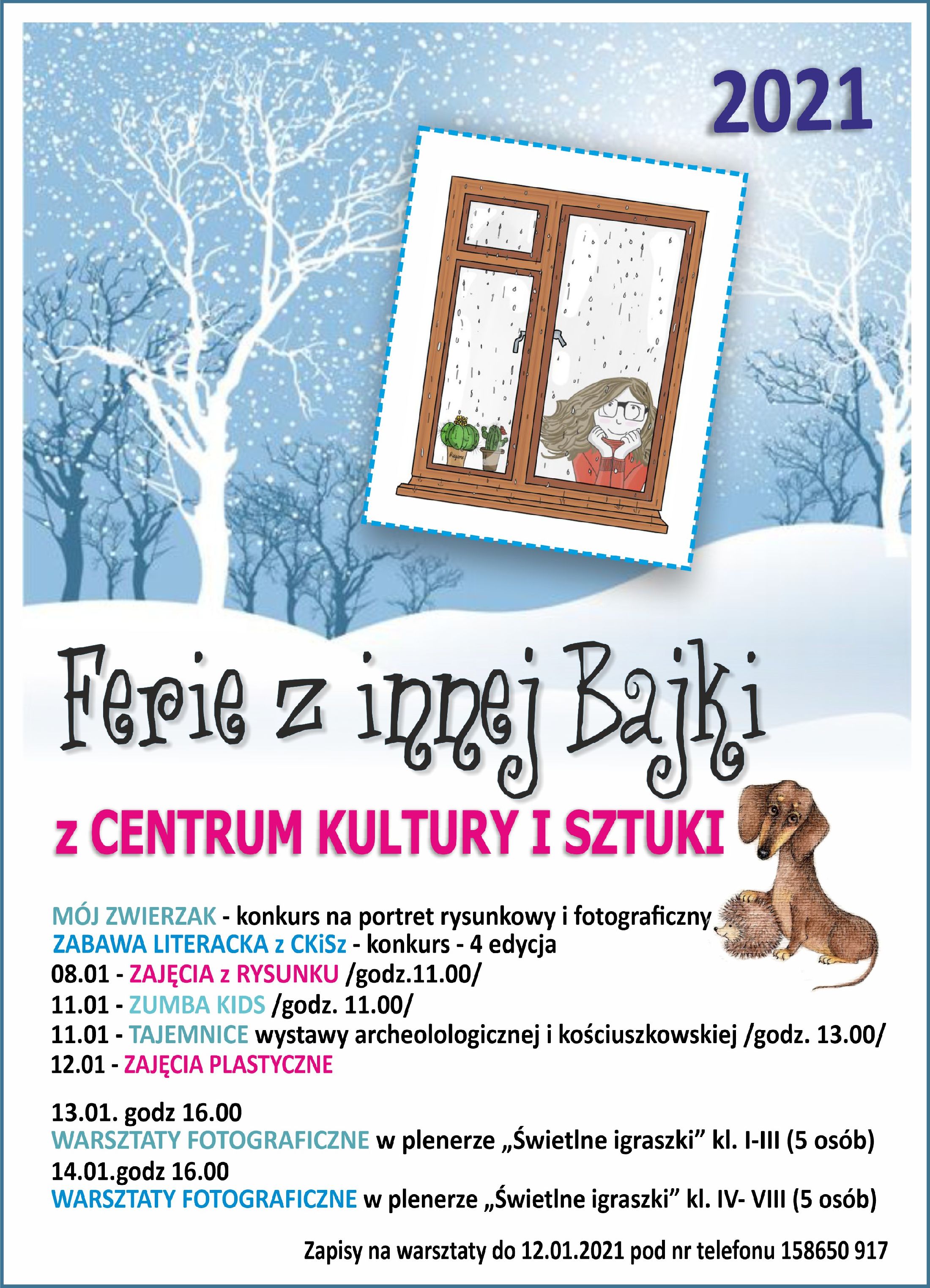 Plakat- Ferie z innej bajki Plakat- Ferie z innej bajki