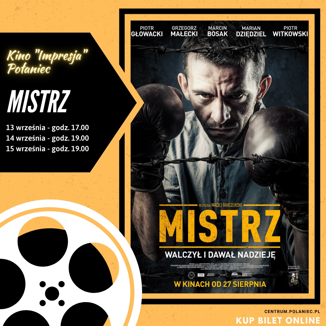 Mistrz w Kinie Impresja Plakat filmu Mistrz w Kinie Impresja
