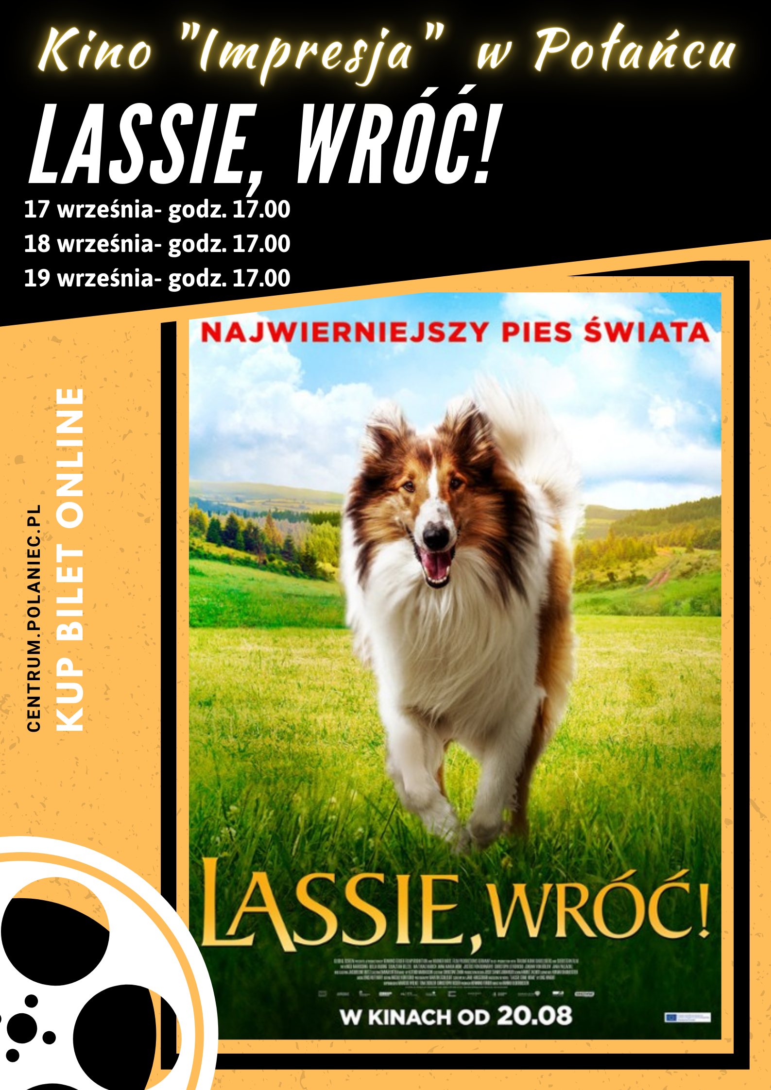 lASSIE, WRÓĆ W KINIE iMPRESJA PLAKAT LASSIE, WRÓĆ W KINIE iMPRESJA