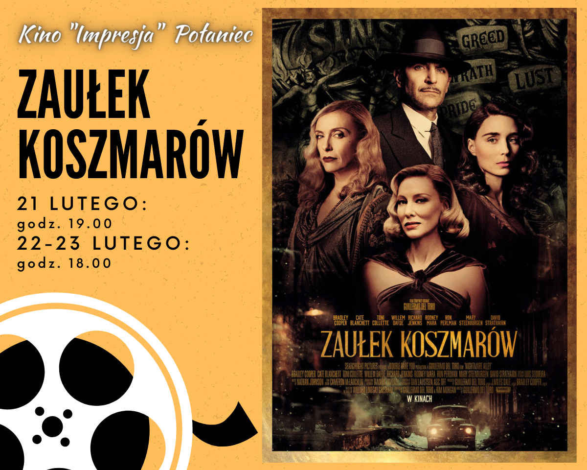 Zaułek Koszmarów w kinie Impresja Plakat Zaułek Koszmarów