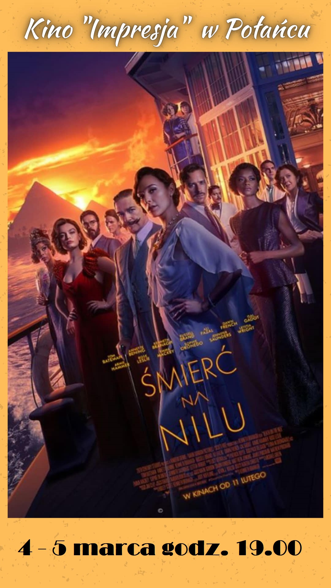 Śmierć na Nilu Plakat Śmierć na Nilu