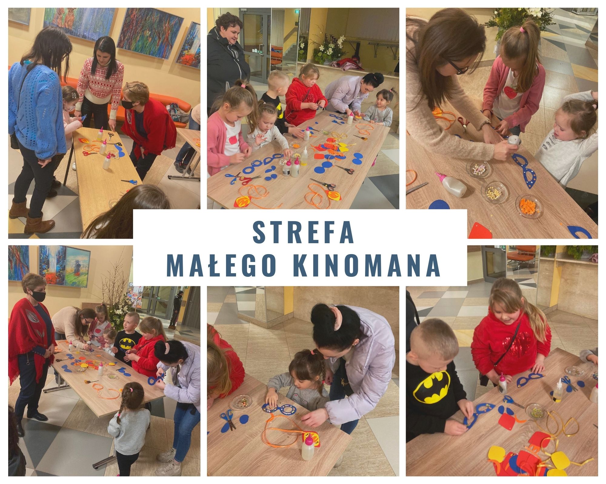 Zajęcia w Strefie Małego Kinomana Strefa Małego Kinomana