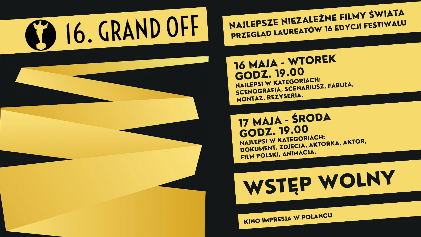 Plakat CKiSz Grand Off Plakat CKiSz Grand Off