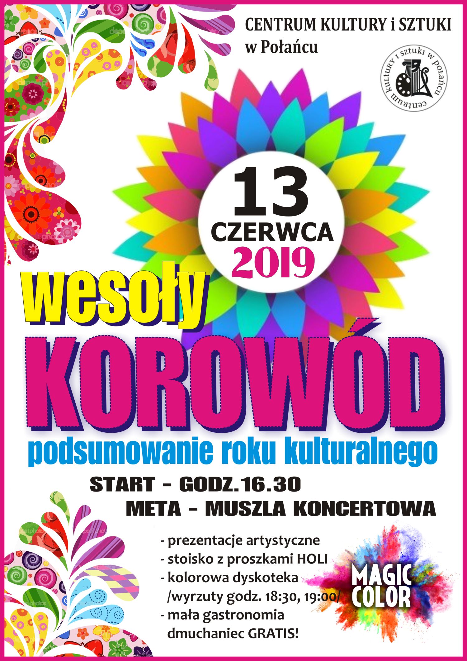 Wesoły Korowód 2019 - zaproszenie Wesoły Korowód 2019 - zaproszenie